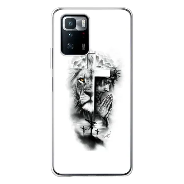 Чехол с рисунком «История Христа» для Xiaomi POCO X3 GT Чехол с рисунком «История Христа» для Xiaomi POCO X3 GT