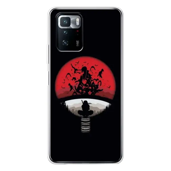 Чехол с рисунком «Итачи на черном» для Xiaomi POCO X3 GT Чехол с рисунком «Итачи на черном» для Xiaomi POCO X3 GT