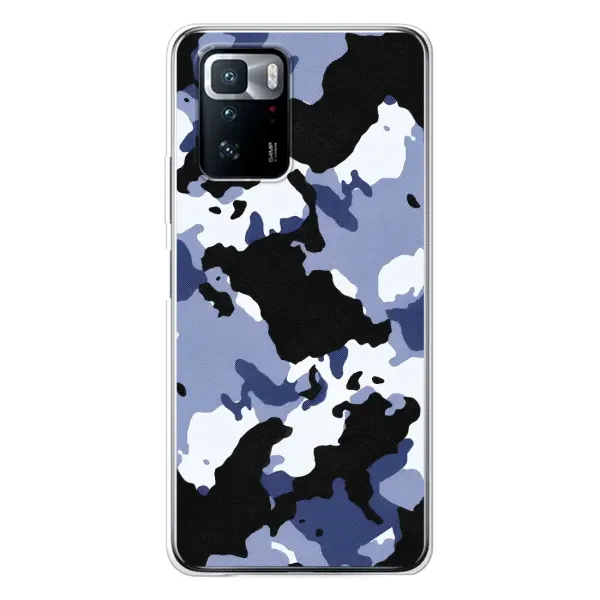 Чехол с рисунком «Камуфляжный Серый» для Xiaomi POCO X3 GT Чехол с рисунком «Камуфляжный Серый» для Xiaomi POCO X3 GT