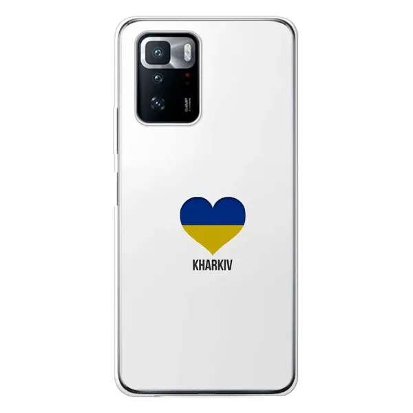 Чехол с рисунком «Kharkiv» для Xiaomi POCO X3 GT Чехол с рисунком «Kharkiv» для Xiaomi POCO X3 GT