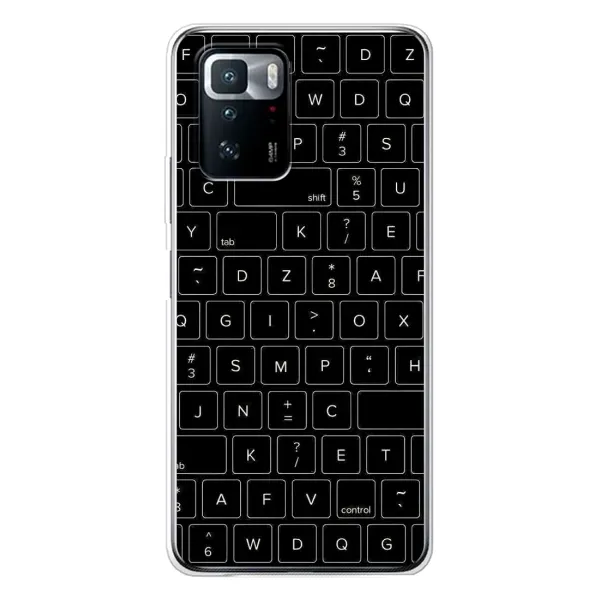 Чехол с рисунком «Клавиатура» для Xiaomi POCO X3 GT Чехол с рисунком «Клавиатура» для Xiaomi POCO X3 GT