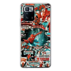 Чохол Супергерой Людина Павук на Xiaomi POCO X3 GT (Комікси Людина Павук)
