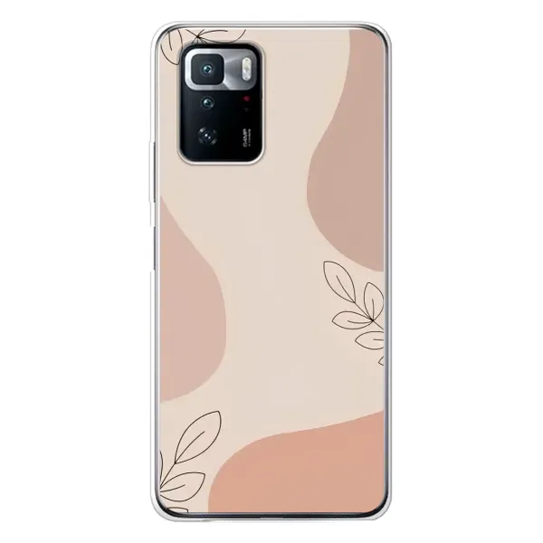Чехол с рисунком «Коричневый фон» для Xiaomi POCO X3 GT
