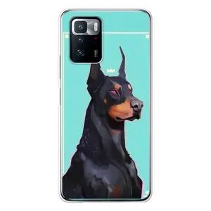 Чехол с рисунком «Король доберман» для Xiaomi POCO X3 GT