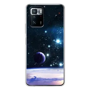 Чохол (ТПУ) з планетами на Xiaomi POCO X3 GT (Космічний вид)