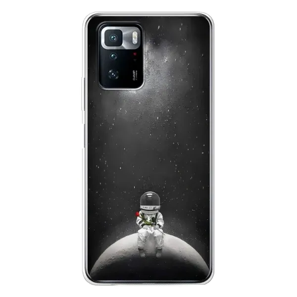 Чехол с рисунком «Космонавт романтик» для Xiaomi POCO X3 GT Чехол с рисунком «Космонавт романтик» для Xiaomi POCO X3 GT