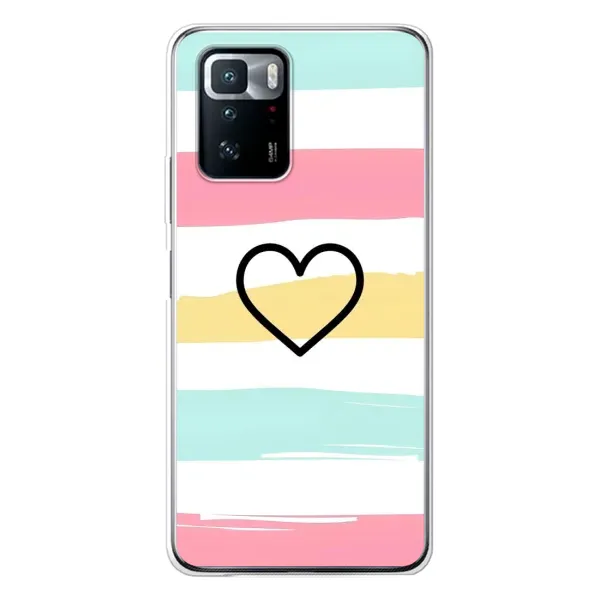 Чехол с рисунком «Красивое сердечко» для Xiaomi POCO X3 GT Чехол с рисунком «Красивое сердечко» для Xiaomi POCO X3 GT