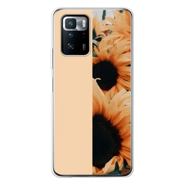 Чехол с рисунком «Красивые подсолнухи» для Xiaomi POCO X3 GT Чехол с рисунком «Красивые подсолнухи» для Xiaomi POCO X3 GT