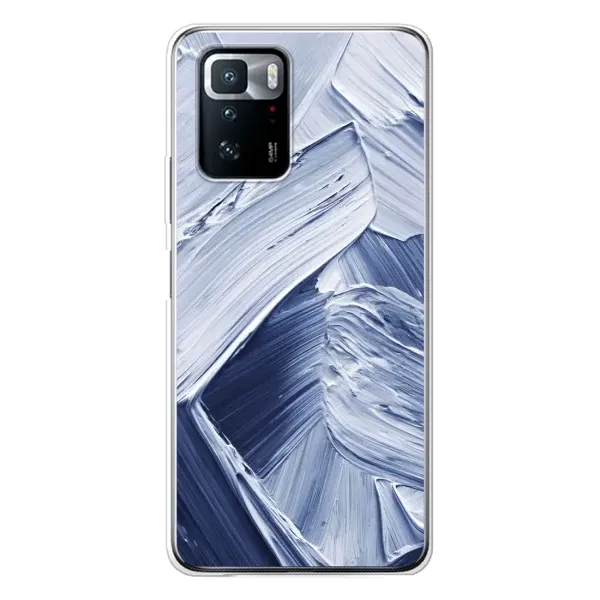 Чехол с рисунком «Краски мазки» для Xiaomi POCO X3 GT