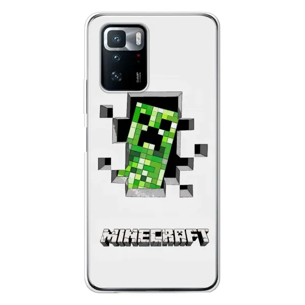 Чехол с рисунком «Крипер» для Xiaomi POCO X3 GT Чехол с рисунком «Крипер» для Xiaomi POCO X3 GT