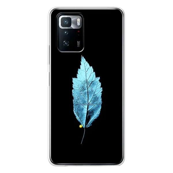 Чехол с рисунком «Листочек» для Xiaomi POCO X3 GT Чехол с рисунком «Листочек» для Xiaomi POCO X3 GT
