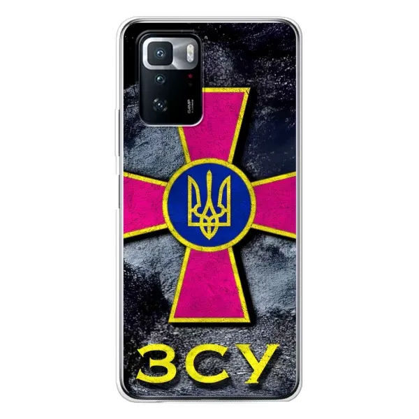 Чехол с рисунком «Лого ЗСУ» для Xiaomi POCO X3 GT Чехол с рисунком «Лого ЗСУ» для Xiaomi POCO X3 GT
