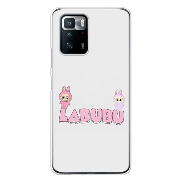 Чехол с рисунком «Логотип Лабубу» для Xiaomi POCO X3 GT Чехол с рисунком «Логотип Лабубу» для Xiaomi POCO X3 GT
