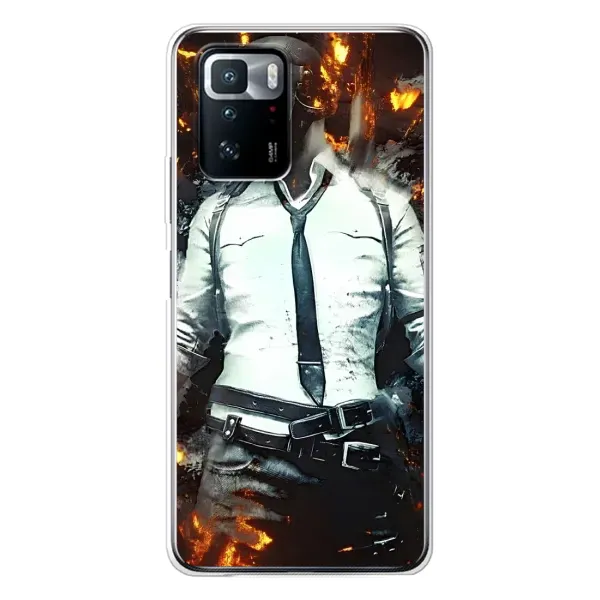 Чехол с рисунком «Man Пубг» для Xiaomi POCO X3 GT