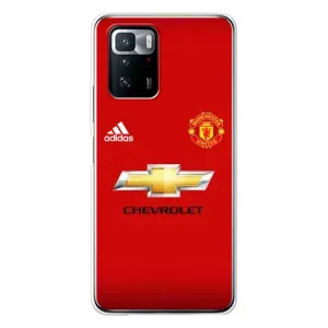 Силіконові Чохли з принтом Футбол на Xiaomi POCO X3 GT (Man United)