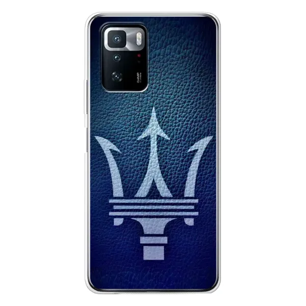 Чехол с рисунком «Лого Maserati» для Xiaomi POCO X3 GT Чехол с рисунком «Лого Maserati» для Xiaomi POCO X3 GT