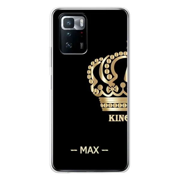 Чехол с рисунком «MAX» для Xiaomi POCO X3 GT