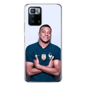 Чохол (TPU) з Футболістом на Xiaomi POCO X3 GT (Мбаппешичка)