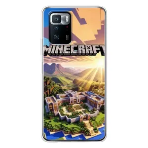 Чехол майнкрафт для Xiaomi POCO X3 GT (MINECRAFT)