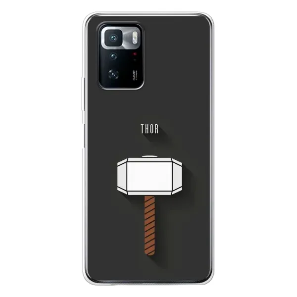 Чехол с рисунком «Молот Тора» для Xiaomi POCO X3 GT