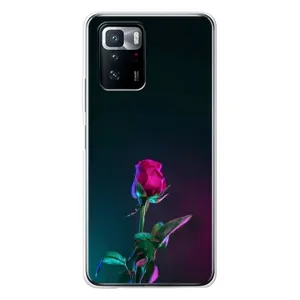 Чохли з принтом Троянд для Xiaomi POCO X3 GT (Нічна троянда)