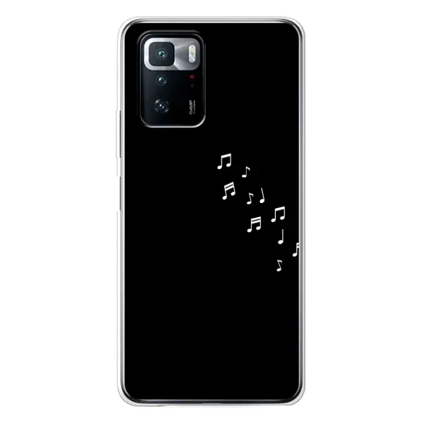 Чехол с рисунком «Ноты» для Xiaomi POCO X3 GT Чехол с рисунком «Ноты» для Xiaomi POCO X3 GT