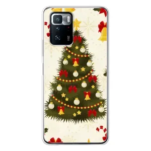 Чохол новорічна ялинка на Xiaomi POCO X3 GT (Новорічний принт)
