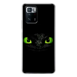 Чехол дракон Беззубик для Xiaomi POCO X3 GT (Глаза Беззубика)