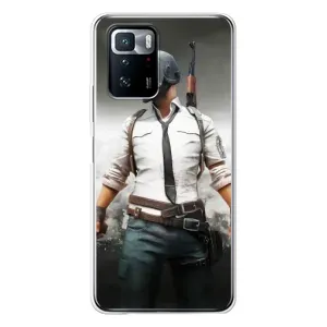 Чохол з картинкою "Герой Pubg" на Xiaomi POCO X3 GT (Пабг)