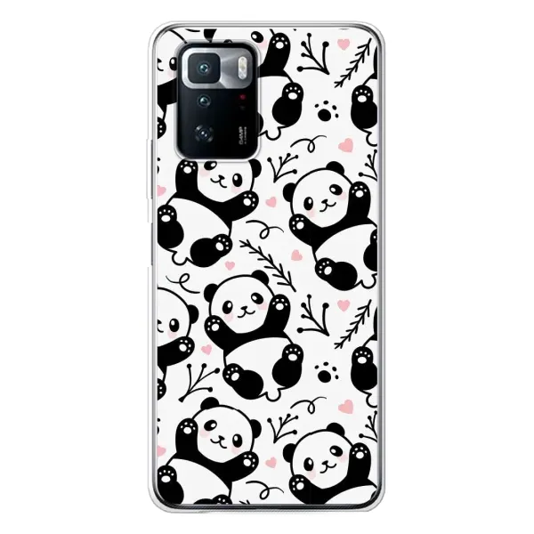 Чехол с рисунком «Пандочки» для Xiaomi POCO X3 GT Чехол с рисунком «Пандочки» для Xiaomi POCO X3 GT