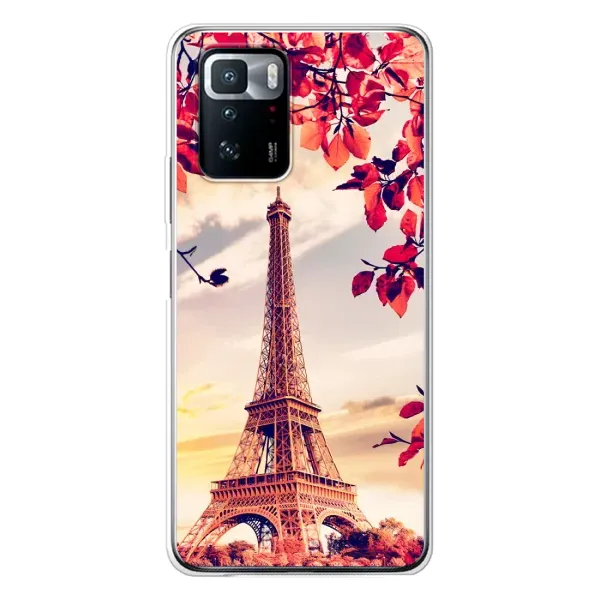 Чехол с рисунком «Paris photo» для Xiaomi POCO X3 GT Чехол с рисунком «Paris photo» для Xiaomi POCO X3 GT