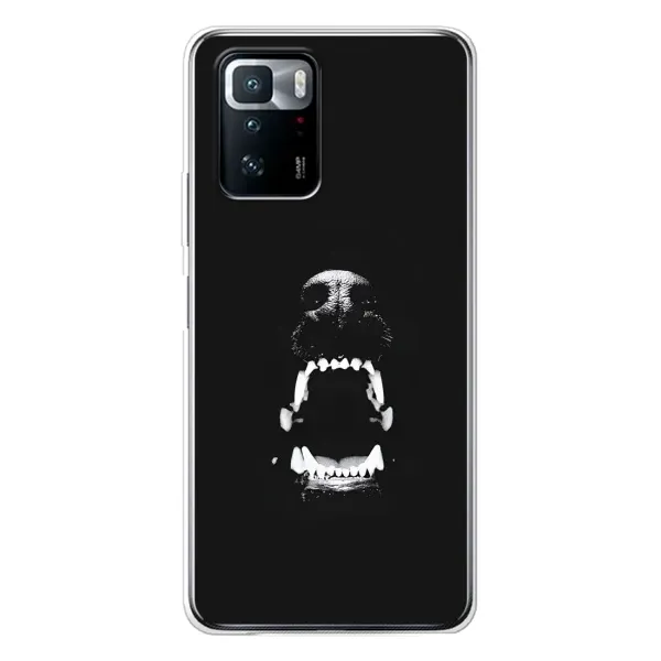 Чехол с рисунком «Пасть добермана» для Xiaomi POCO X3 GT Чехол с рисунком «Пасть добермана» для Xiaomi POCO X3 GT