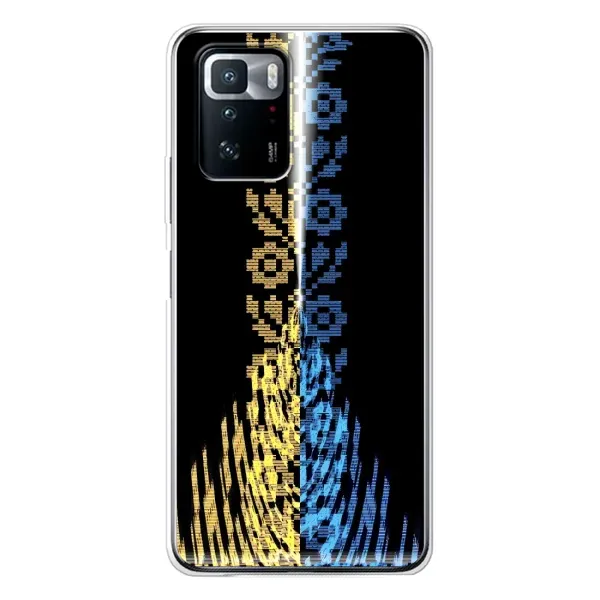 Чехол с рисунком «Патриотическая вышиванка» для Xiaomi POCO X3 GT Чехол с рисунком «Патриотическая вышиванка» для Xiaomi POCO X3 GT