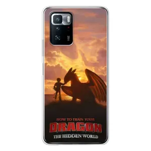 Чехол дракон Беззубик для Xiaomi POCO X3 GT (Постер Беззубика)