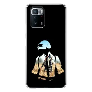 Чохол з картинкою "Герой Pubg" на Xiaomi POCO X3 GT (Пубг мен)