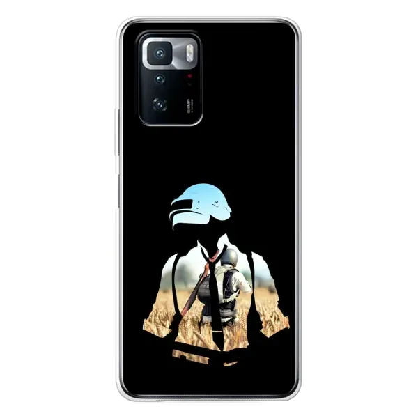 Чехол с рисунком «Пубг мен» для Xiaomi POCO X3 GT