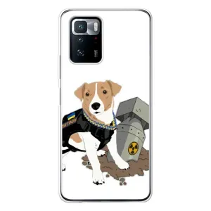 Чехол с принтом Собаки Патрон для Xiaomi POCO X3 GT (Пёс Патрон с ракетой)
