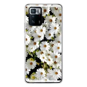 Чехол с ромашками на Xiaomi POCO X3 GT (Рамка в ромашках)