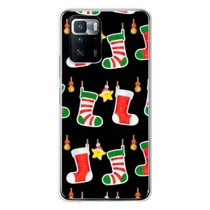 Силіконовий бампер на різдво для Xiaomi POCO X3 GT (Різдвяні подарунки)