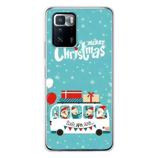 Чехол с рисунком «Рождественское настроение» для Xiaomi POCO X3 GT