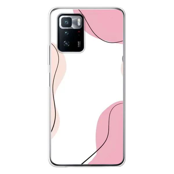 Чехол с рисунком «Розовый фон» для Xiaomi POCO X3 GT
