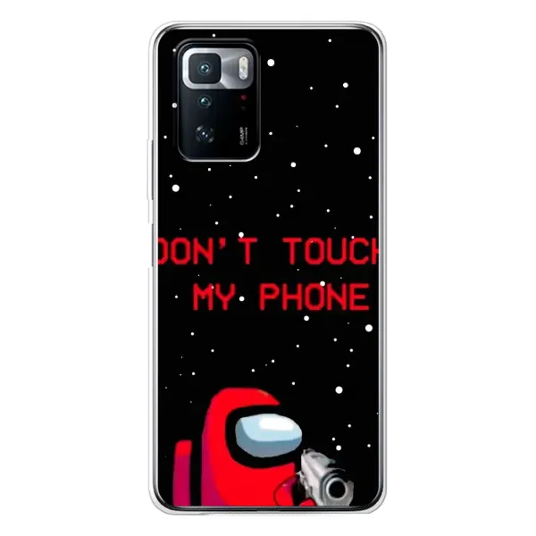 Чехол с рисунком «С пистолетом» для Xiaomi POCO X3 GT