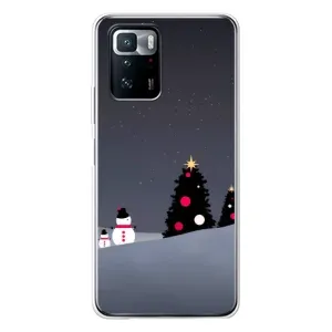 Чохли на Новий Рік Xiaomi POCO X3 GT (Сніговички)
