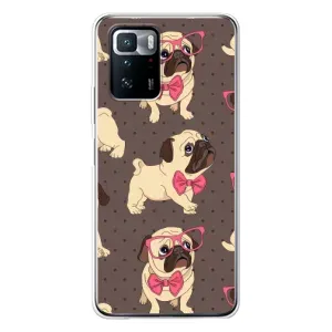 Чохол (ТПУ) Милі песики для Xiaomi POCO X3 GT (Песик Мопсікі)