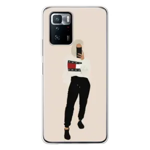 Силиконовый Чехол на Xiaomi POCO X3 GT с картинкой Стильных Девушек (Стильная)