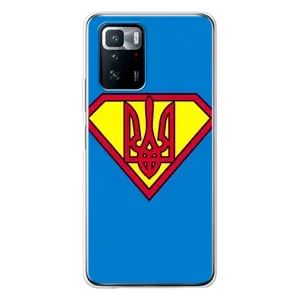 Чехол с картинкой (Патриотический ГЕРБ) на Xiaomi POCO X3 GT (Super - Герб)