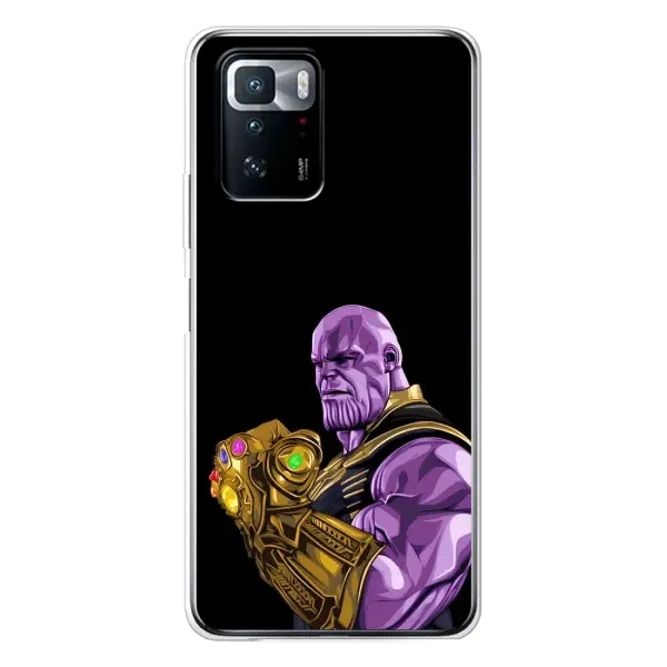 Чехол с рисунком «Танос» для Xiaomi POCO X3 GT