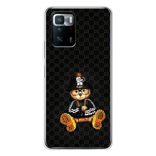 Чехол с рисунком «Тедди Гуччи» для Xiaomi POCO X3 GT Чехол с рисунком «Тедди Гуччи» для Xiaomi POCO X3 GT