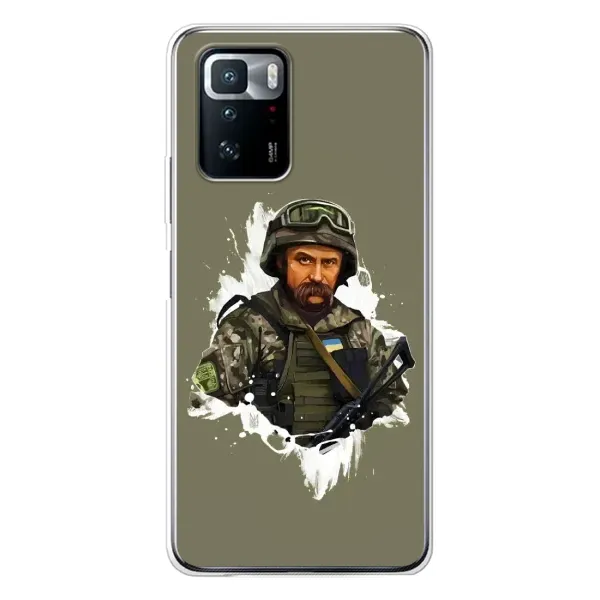 Чехол с рисунком «Т.Шевченко» для Xiaomi POCO X3 GT Чехол с рисунком «Т.Шевченко» для Xiaomi POCO X3 GT