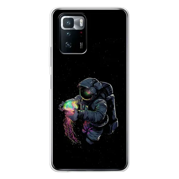 Чехол с рисунком «В руках земля» для Xiaomi POCO X3 GT Чехол с рисунком «В руках земля» для Xiaomi POCO X3 GT